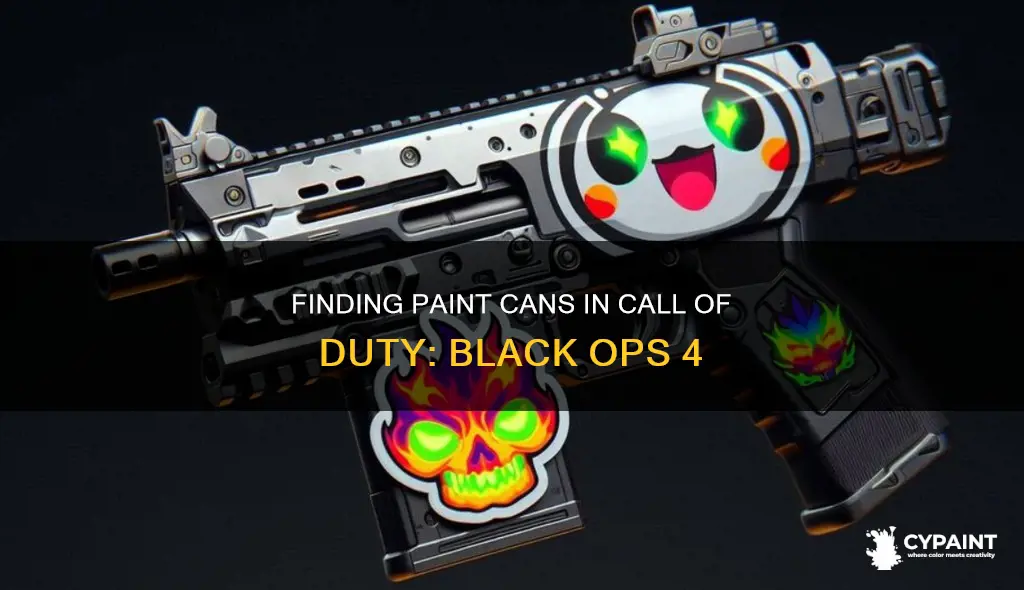 how do you find paint cans bo4 xbox one