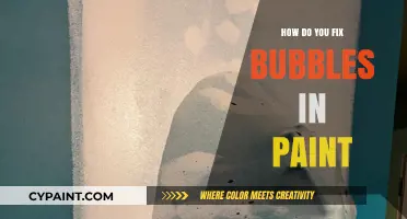 Fixing Paint Bubbles: Easy Solutions for a Smooth Finish