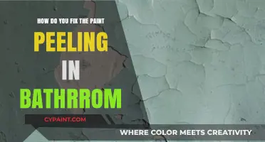 Repairing Peeling Bathroom Paint: A Step-by-Step Guide