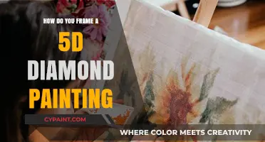 Creative Framing Techniques for 5D Diamond Paintings