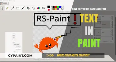 Editing Text in Paint: A Step-by-Step Guide to Revising Your Work