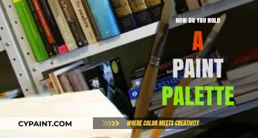 Mastering the Art: How to Hold a Paint Palette Like a Pro