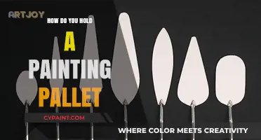 Mastering the Grip: How to Hold a Painting Palette Like a Pro