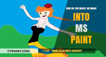 Inserting Images: MS Paint's Easy Steps