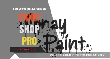 Installing Fonts on Paint Shop Pro: A Simple Guide