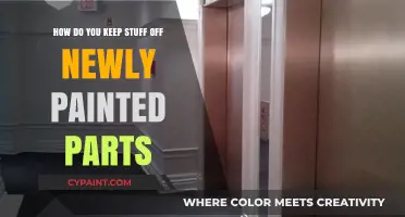 Protecting Fresh Paint: Keeping Stuff Off Newly Painted Parts