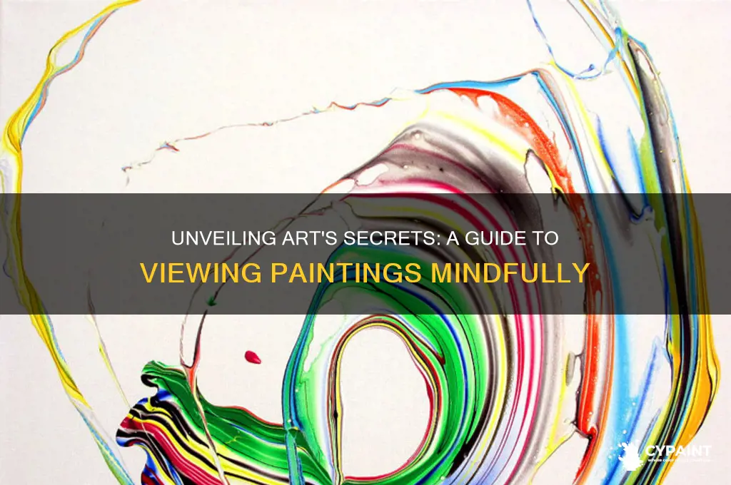 how do you look at a painting