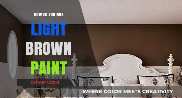Mastering Light Brown Paint: Mixing Techniques for Perfect Shades