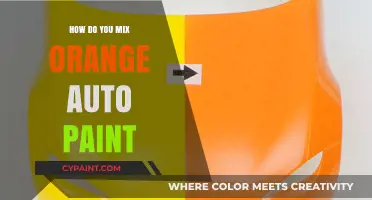Mastering Orange Auto Paint Mixing: Tips for a Perfect Custom Finish