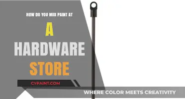 Mixing Paint Perfection: Hardware Store Tips and Tricks