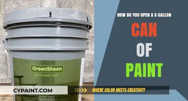 Mastering the Art: Opening a 5-Gallon Paint Can Effortlessly