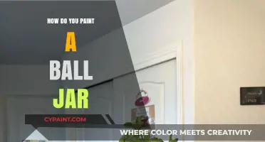 Creative Steps to Paint a Ball Jar for Unique Decor
