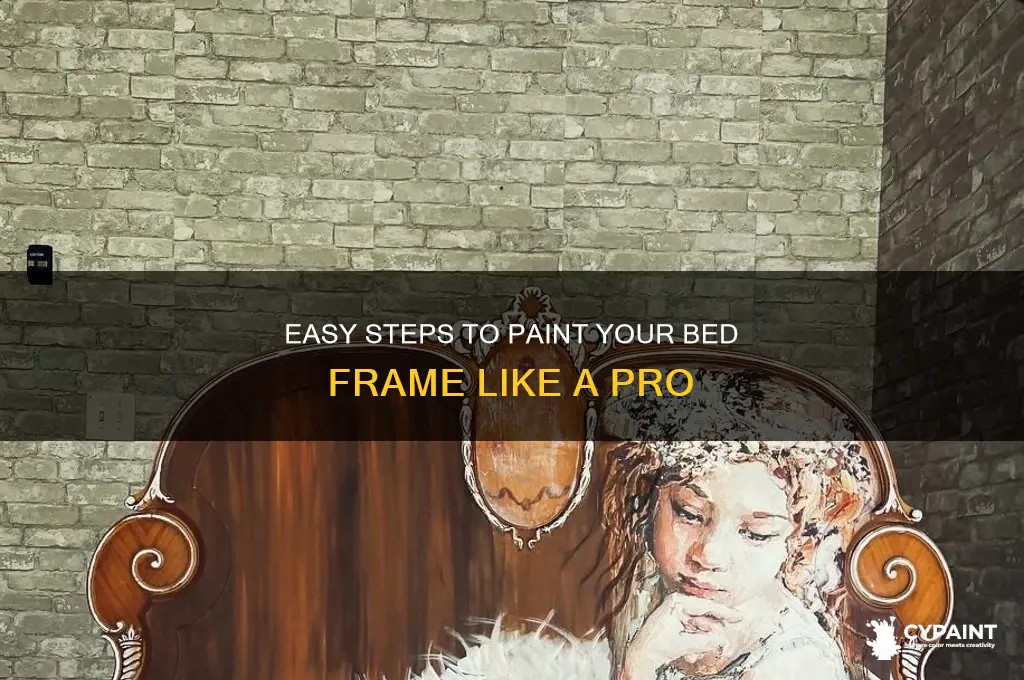how do you paint a bed frame