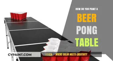 Crafting a Beer Pong Table: Painting Tips and Tricks