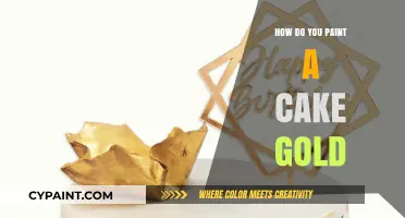 Gilding Your Cake: A Step-by-Step Guide to Painting Gold