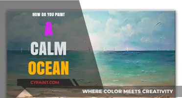 Mastering Tranquil Waters: Techniques for Painting a Calm Ocean