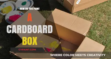 Creative Cardboard Box Painting: Easy Steps for Vibrant DIY Projects