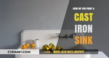 Transforming Cast Iron Sinks with Paint