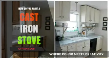 Cast Iron Stove Makeover: Painting Tips and Tricks