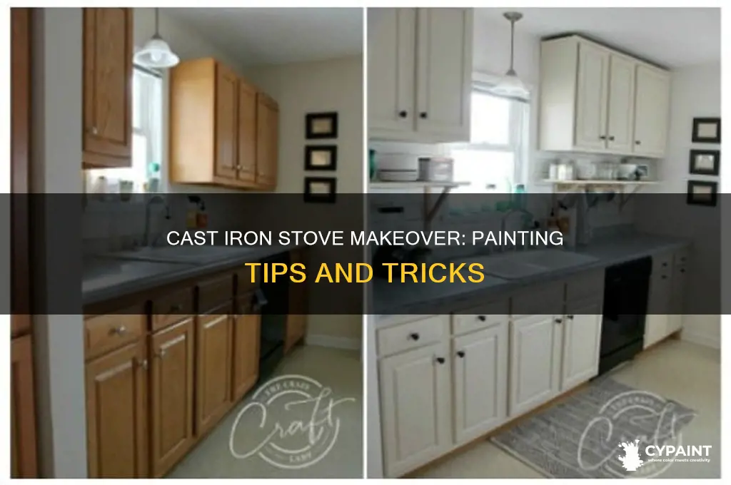 how do you paint a cast iron stove