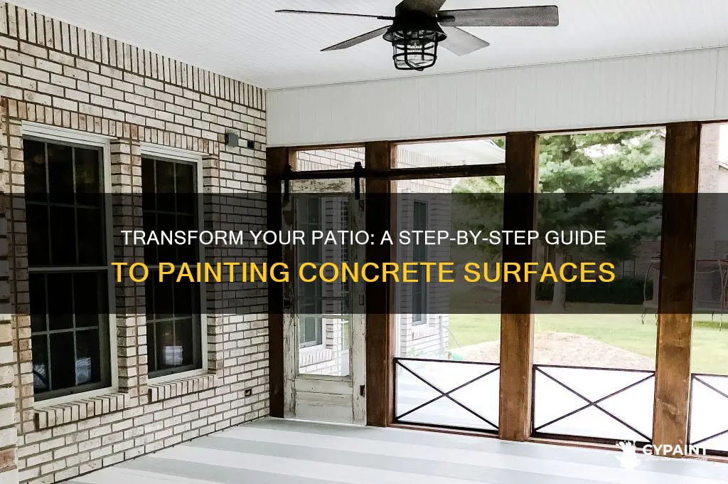 how do you paint a concrete patio