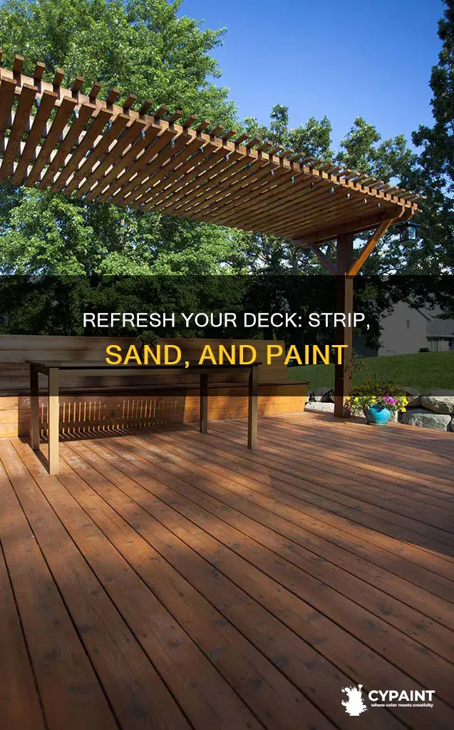how do you paint a deck with peeling paint