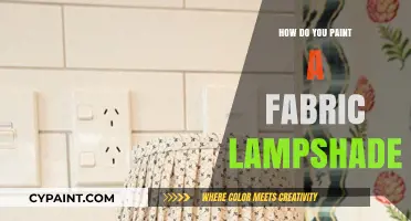 Transform Your Lampshade: Easy Steps to Paint Fabric Lampshades