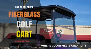 Transforming Your Golf Cart: Painting Fiberglass