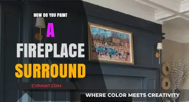 Transform Your Fireplace: A Step-by-Step Guide to Painting the Surround