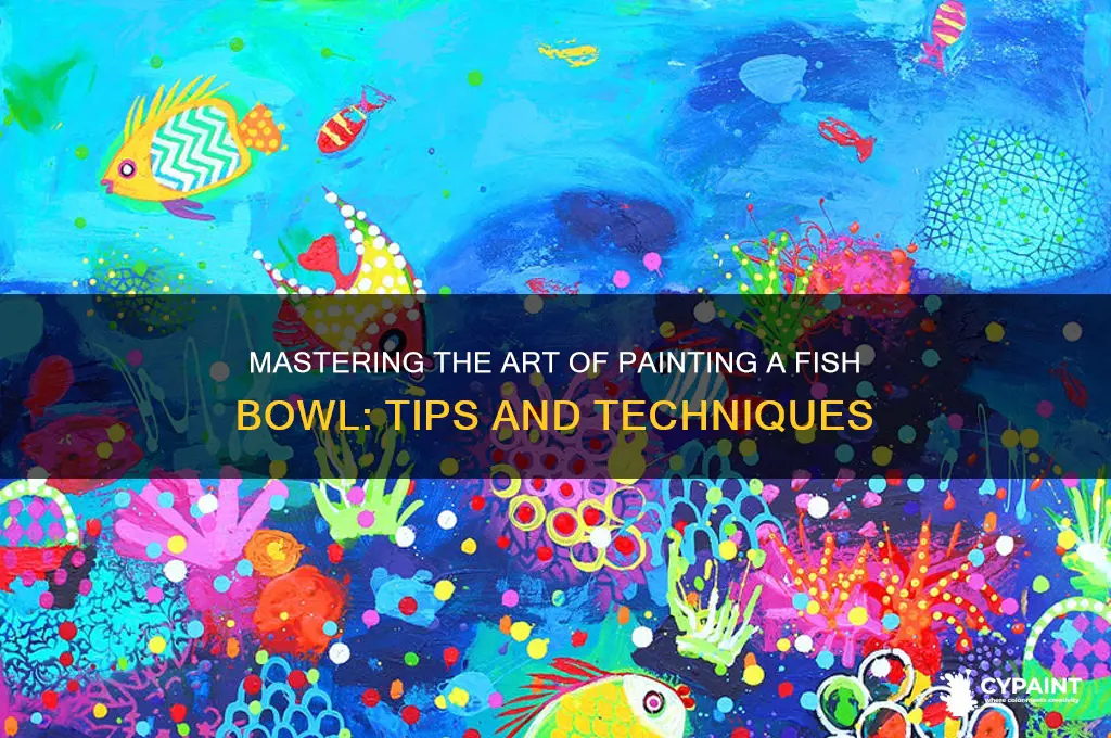 how do you paint a fish bowl