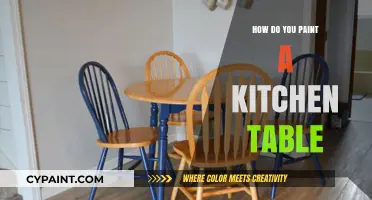 Revamp Your Kitchen: A Step-by-Step Guide to Painting Your Table