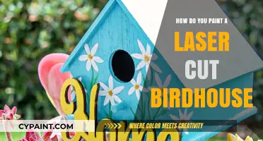 Crafting a Birdhouse: Painting a Laser-Cut Design