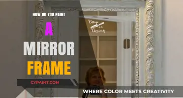 Transform Your Mirror: Easy Steps to Paint a Frame