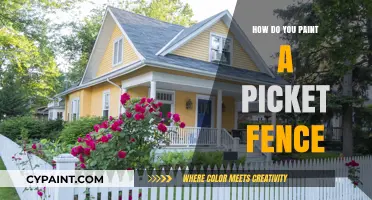Mastering the Art of Painting a Picket Fence: Tips and Techniques