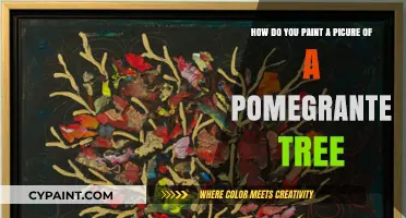 Mastering the Art of Painting a Vibrant Pomegranate Tree