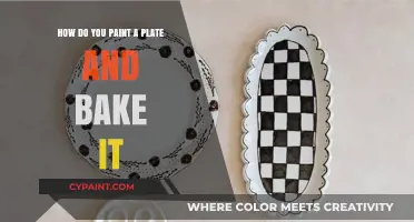 Customizing Ceramics: Baking Painted Plates