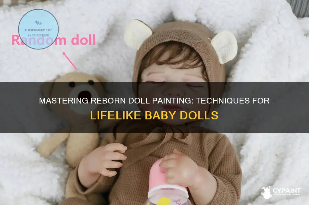 how do you paint a reborn doll