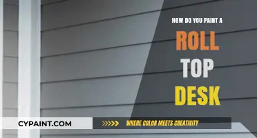 Transforming a Roll-Top Desk: A Painting Guide