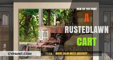 Revive Your Rusty Lawn Mower Cart: A Step-by-Step Painting Guide