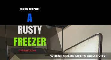 Revive Your Rusty Freezer: A Step-by-Step Painting Guide