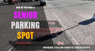 Creative Parking Spot Painting for Seniors