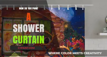 Creative DIY Guide: Painting Your Shower Curtain Step-by-Step