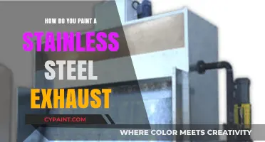 The Art of Painting Stainless Steel Exhausts