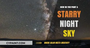 Starry Night Sky Painting: A Guide to Capturing the Cosmos