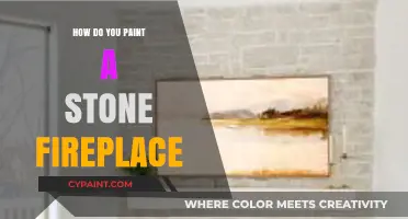 Transform Your Stone Fireplace: A Step-by-Step Painting Guide
