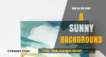 Mastering Sunny Skies: Techniques to Paint a Vibrant Background
