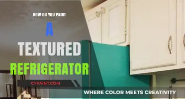 Revamp Your Fridge: Easy Steps to Paint a Textured Refrigerator