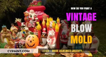 Transforming Vintage Blow Molds: A Fresh Paint Job