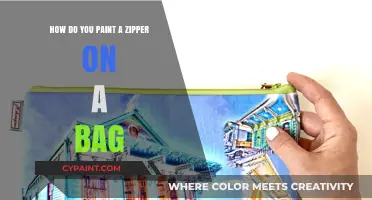 Realistic Zipper Painting: Techniques for Bags