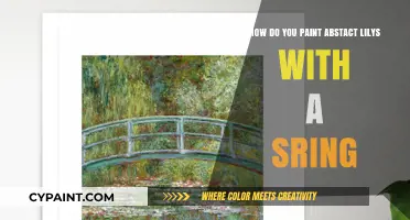 Creative Spring: Painting Abstract Lilies with a Twist